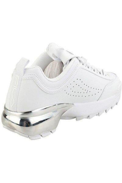 Fila disruptor outlet silver