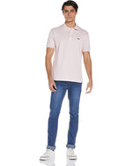 Lacoste Mens' Classic Fit Polo Shirt Pink