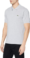 Lacoste Mens' Classic Fit Polo Shirt Grey
