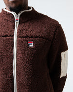 Fila Brown Fleece Jacket