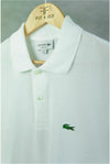 Lacoste Mens' Classic Fit Polo Shirt White
