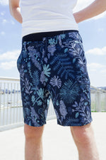 The North Face Men's Blue Flower Print Shorts
