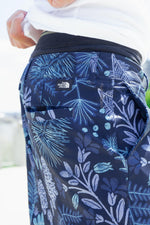 The North Face Men's Blue Flower Print Shorts