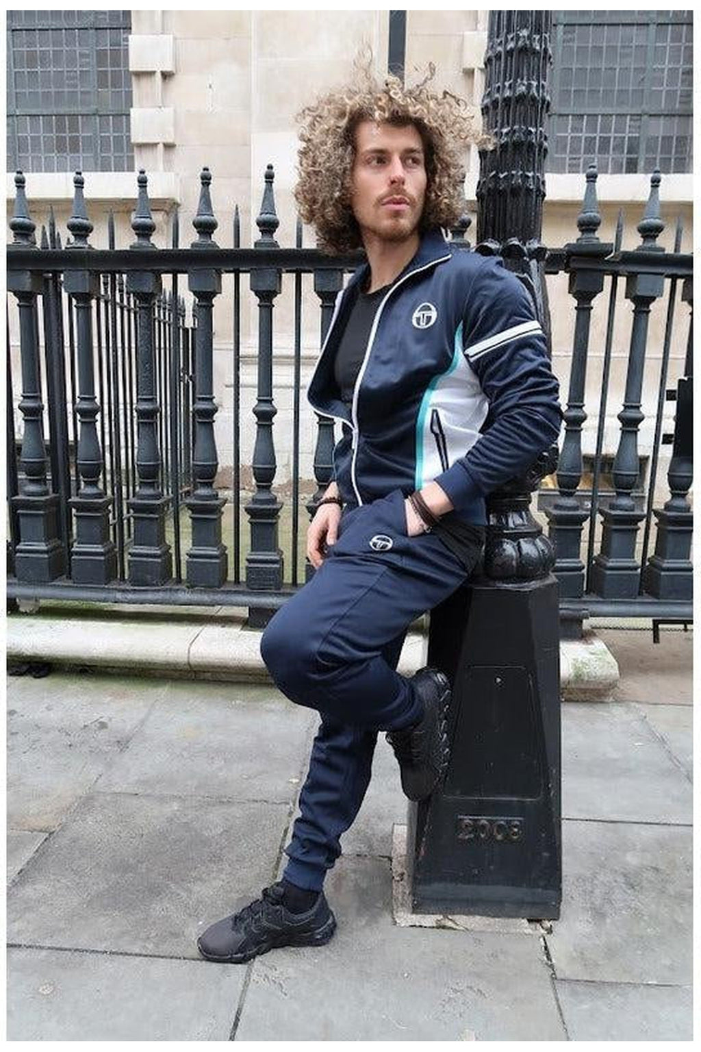 Sergio Tacchini Ilka Top Navy/White1