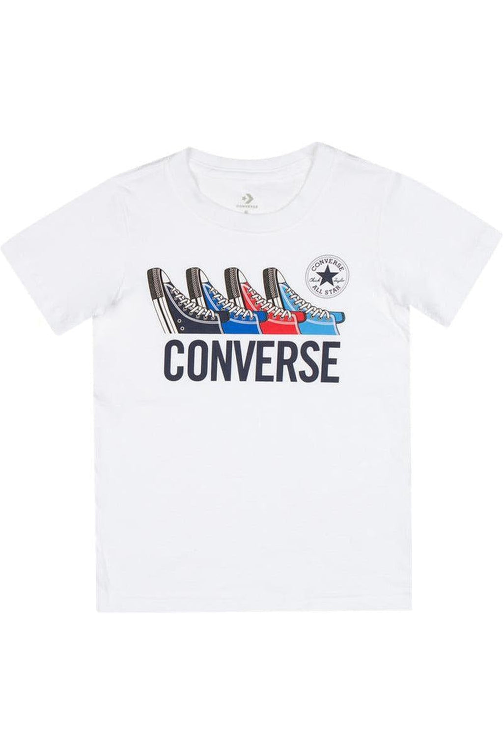 Converse KIDS White Shoe T-shirt| And Fly Sportswear – Fit & Fly