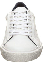 Lacoste Lerond Mens Leather White Navy